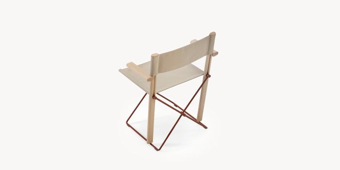 BACCHETTE - Folding fabric chair 